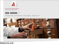 Sites similar to apothekerverband.at