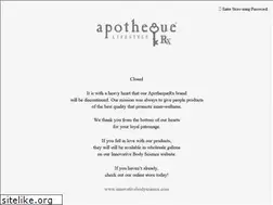 Sites similar to apothequelifestylespa.com