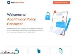 Sites similar to app-privacy-policy.com