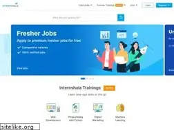 Sites similar to app.internshala.com