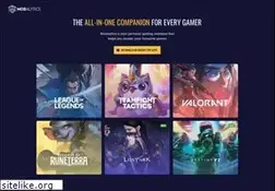 Sites similar to app.mobalytics.gg