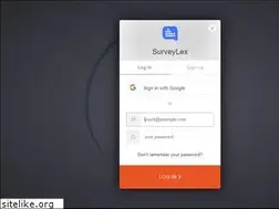 Sites similar to app.surveylex.com