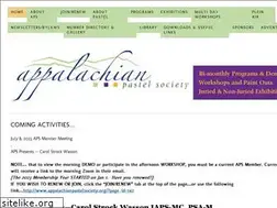 Sites similar to appalachianpastelsociety.org