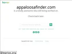 Sites similar to appaloosafinder.com