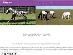 Sites similar to appaloosaproject.co