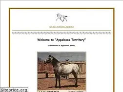 Sites similar to appaloosaterritory.com