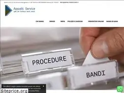 Sites similar to appaltiservicemd.it