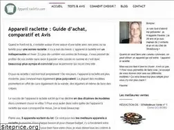 Sites similar to appareil-raclette.com