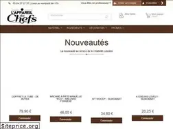 Sites similar to appareildeschefs.com