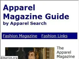 Sites similar to apparelmagazine.com