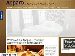 Sites similar to apparorestaurant.com