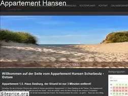 Sites similar to appartement-hansen.de