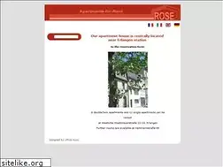 Sites similar to appartement-rose-erlangen.de