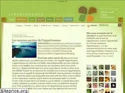 Sites similar to appartenance-belonging.org