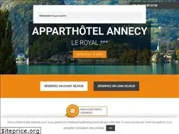 Sites similar to apparthotel-annecy.com