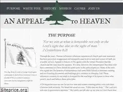 Sites similar to appealtoheaven.org
