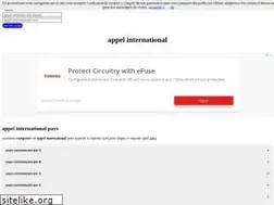 Sites similar to appel-international.net