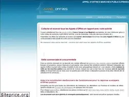 Sites similar to appel-offres.net