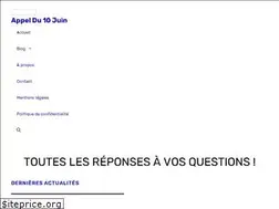 Sites similar to appeldu10juin.com