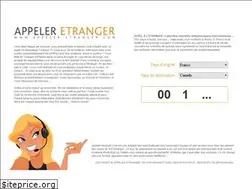 Sites similar to appeler-etranger.com