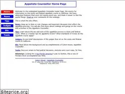Sites similar to appellate-counsellor.com