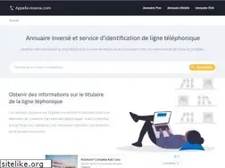 Sites similar to appelle-inverse.com