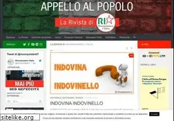 Sites similar to appelloalpopolo.it