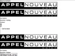 Sites similar to appelnouveausalon.com