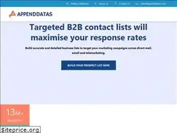 Sites similar to appenddatas.com