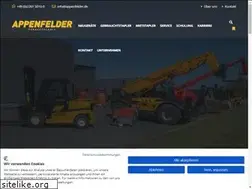 Sites similar to appenfelder.de