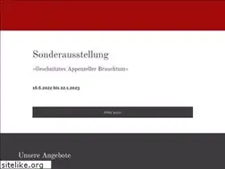 Sites similar to appenzeller-museum.ch