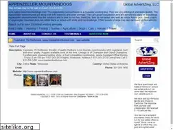 Sites similar to appenzellermountaindogs.com