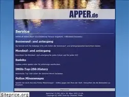 Sites similar to apper.de
