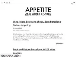 Sites similar to appetiteandotherstories.com