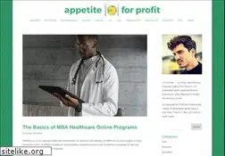 Sites similar to appetiteforprofit.com