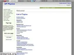 Sites similar to apphysicsc.wikidot.com