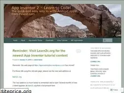 Sites similar to appinventorplus.wordpress.com