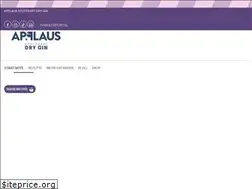 Sites similar to applausgin.com
