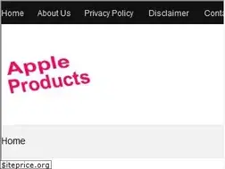 Sites similar to apple-products.com