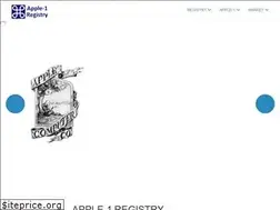 Sites similar to apple1registry.com