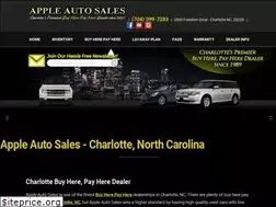 Sites similar to appleautosalescharlottenc.com