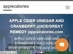 Sites similar to applecalories.com