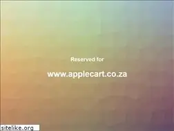 Sites similar to applecart.co.za