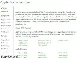 Sites similar to appleconverter.com
