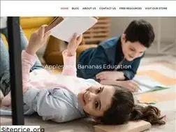 Sites similar to applesandbananaseducation.com