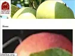 Sites similar to applesonoak.com