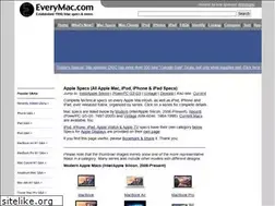 Sites similar to applespecs.com