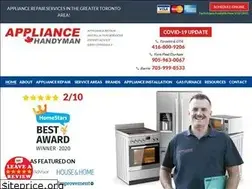 Sites similar to appliancehandyman.ca