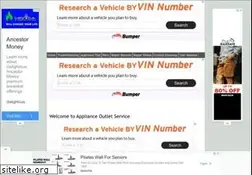 Sites similar to applianceoutletservice.com