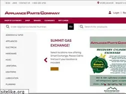 Sites similar to appliancepartscompany.com